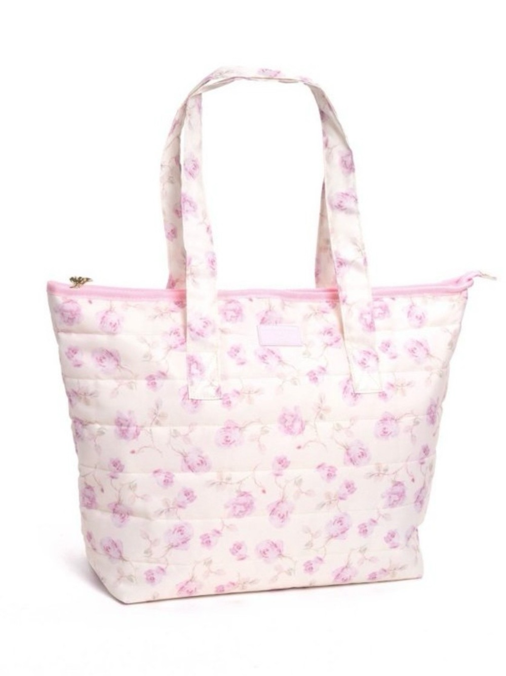 Love Shack Fancy 🎯 Target Yoobi ribbon Rosa  quilted tote Sterling Dusr